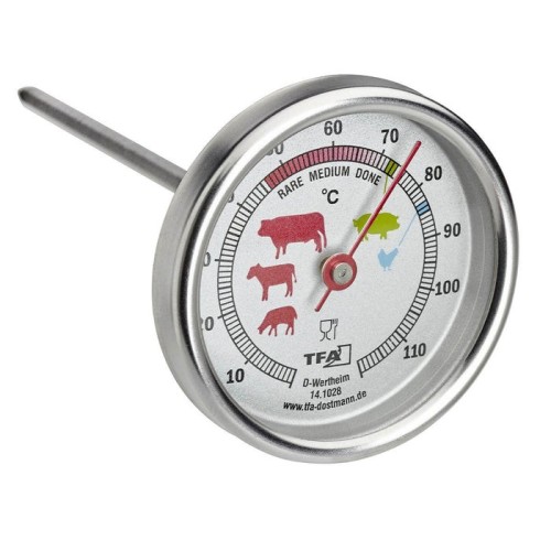 Tfa-dostmann 14.1028 termómetro de comida 0 - 120 °c analógica