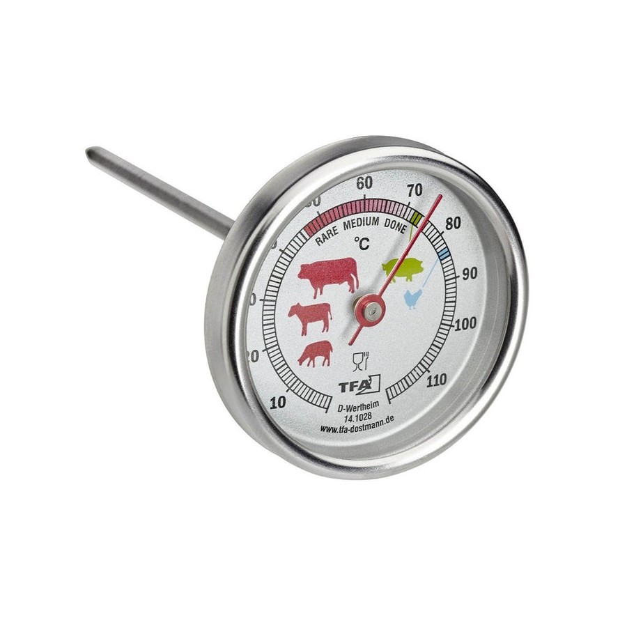 Tfa-dostmann 14.1028 termómetro de comida 0 - 120 °c analógica