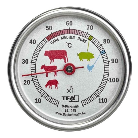 Tfa-dostmann 14.1028 termómetro de comida 0 - 120 °c analógica