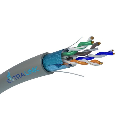 Extralink ex.18259 cable de red gris 305 m cat5e f/utp (ftp)