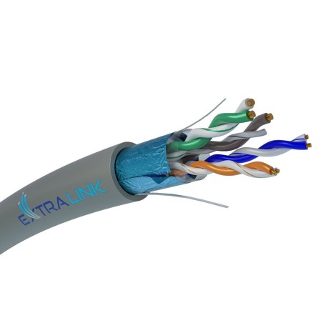 Extralink ex.18259 cable de red gris 305 m cat5e f/utp (ftp)