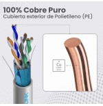 Extralink ex.18259 cable de red gris 305 m cat5e f/utp (ftp)