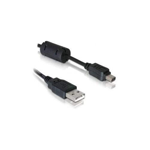 Cable de cámara delock olympus 12-pin usb 1m