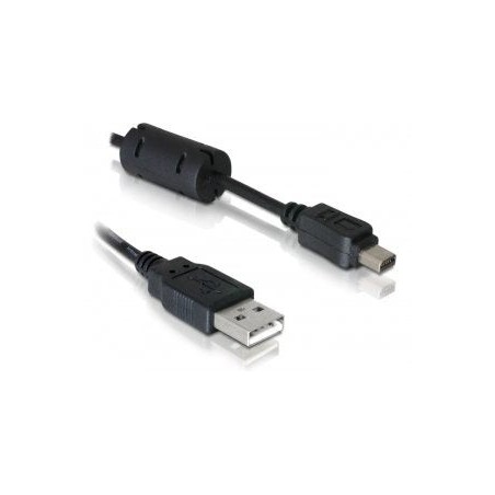 Cable de cámara delock olympus 12-pin usb 1m