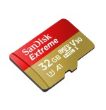 Tarjeta de memoria sandisk extreme 32gb microsd hc uhs-i con adaptador clase 10 100mbs