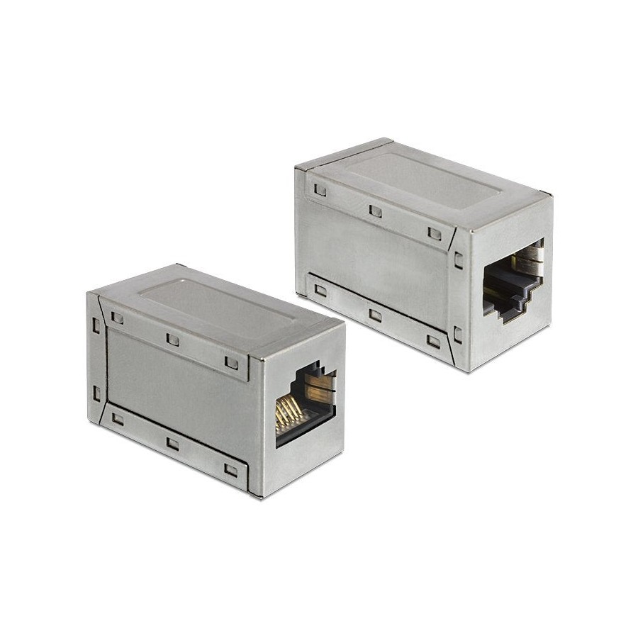 Delock adaptador rj45 hembra / hembra cat.5e