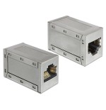 Delock adaptador rj45 hembra / hembra cat.5e