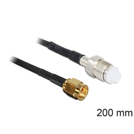Delock cable de antena sma macho  fme hembra rg-174, 20cm