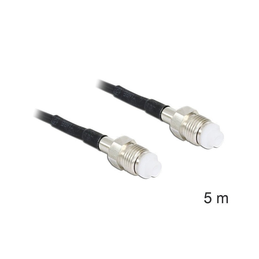 Delock cable de antena fme hembra  fme hembra rg-174 5 m