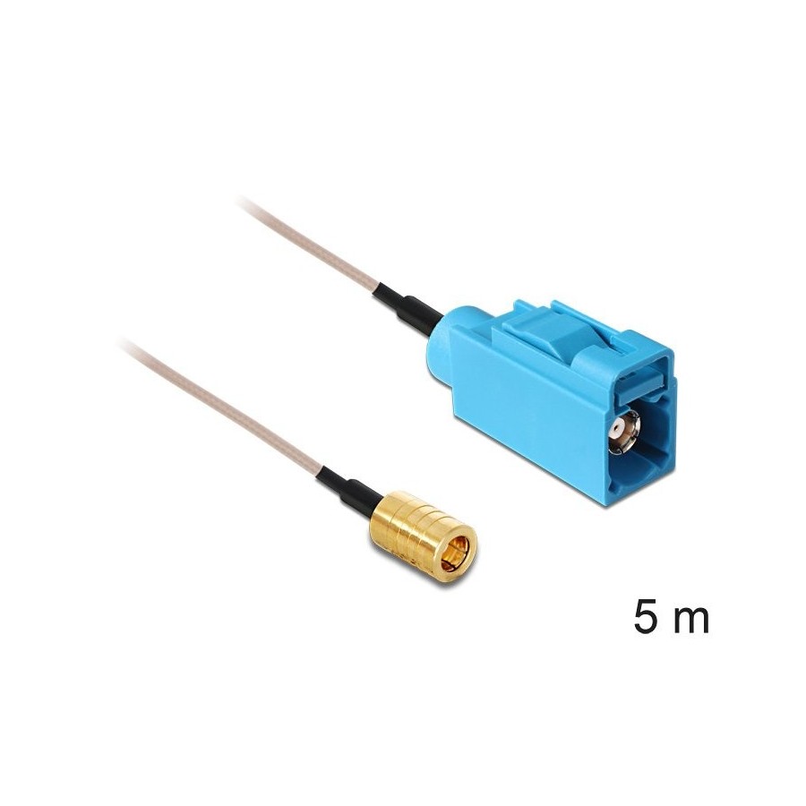 Delock cable de antena smb hembra a fakra