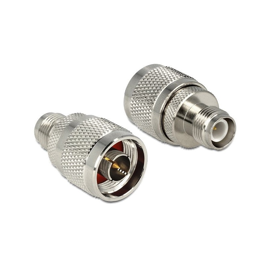 Delock adaptador n macho  rp-tnc hembra