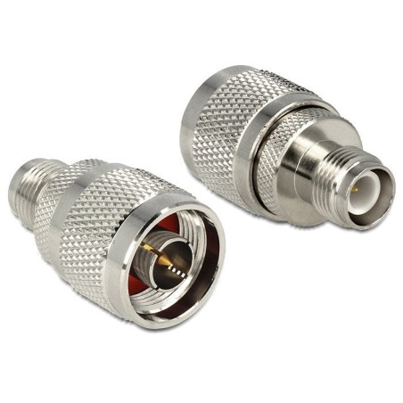 Delock adaptador n macho  rp-tnc hembra