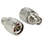 Delock adaptador n macho  rp-tnc hembra