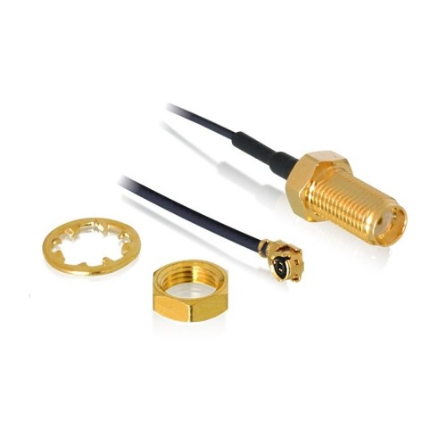 Delock cable de antena sma hembra am einbau  mhf /u.fl-lp-088