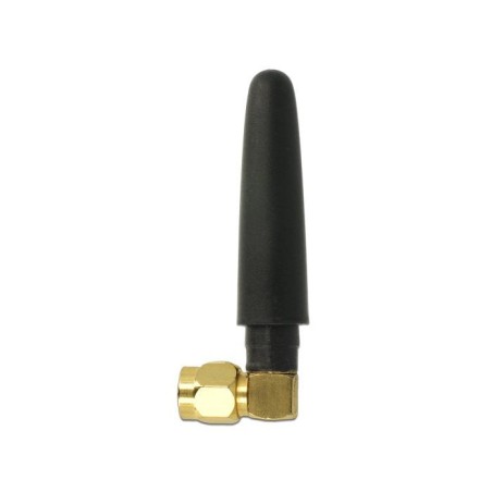 Delock antena ism 433 mhz sma 1 dbi omni 90° flexibel, sw