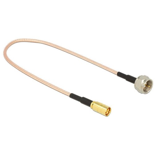 Delock cable de antena f macho  smb macho 25 cm