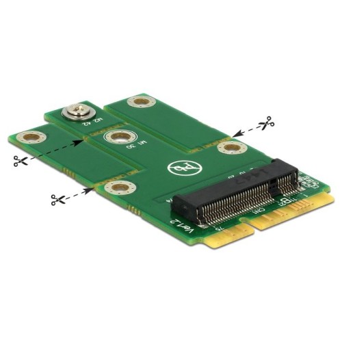 Delock adaptador minipcie  m.2 ngff