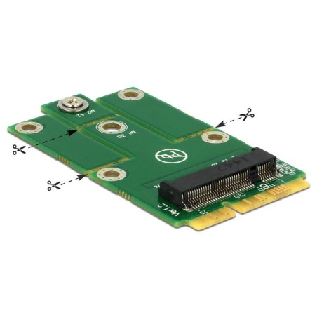 Delock adaptador minipcie  m.2 ngff