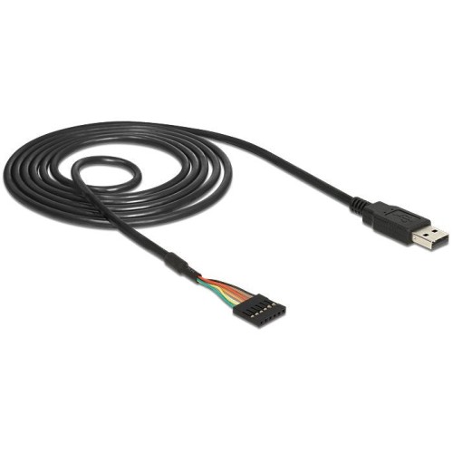 Delock cable usb serial ttl conector de cabezal de 6 pines 1,