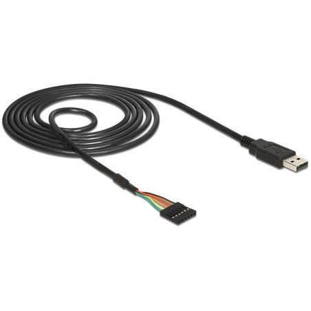 Delock cable usb serial ttl conector de cabezal de 6 pines 1,