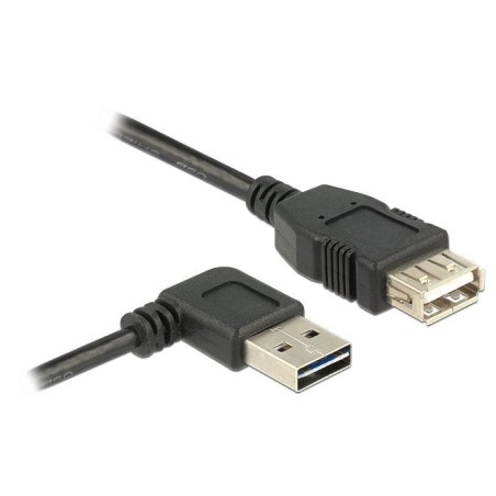 Cable delock 2.0m easy usb 2.0-a en ángulo izquierdo / derecho