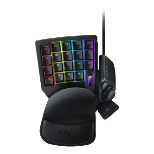 Razer teclado numerico con rueda de desplazamiento tartarus v2  8-way directional thumb