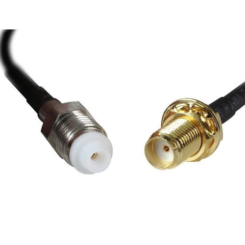 Delock cable de antena sma hembra am einbau  fme hembra 200 mm