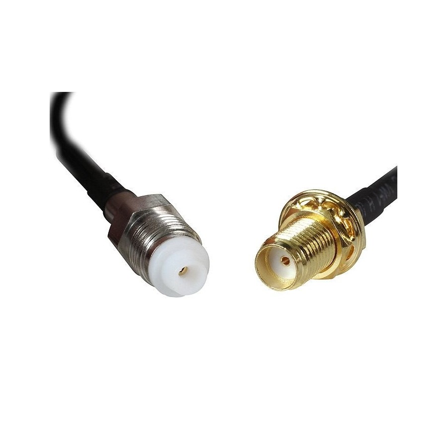 Delock cable de antena sma hembra am einbau  fme hembra 200 mm