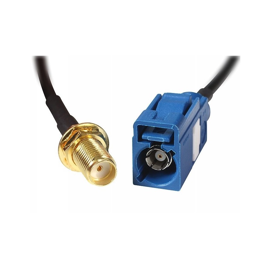 Delock cable de antena sma hembra para instalación  fakra c hembra