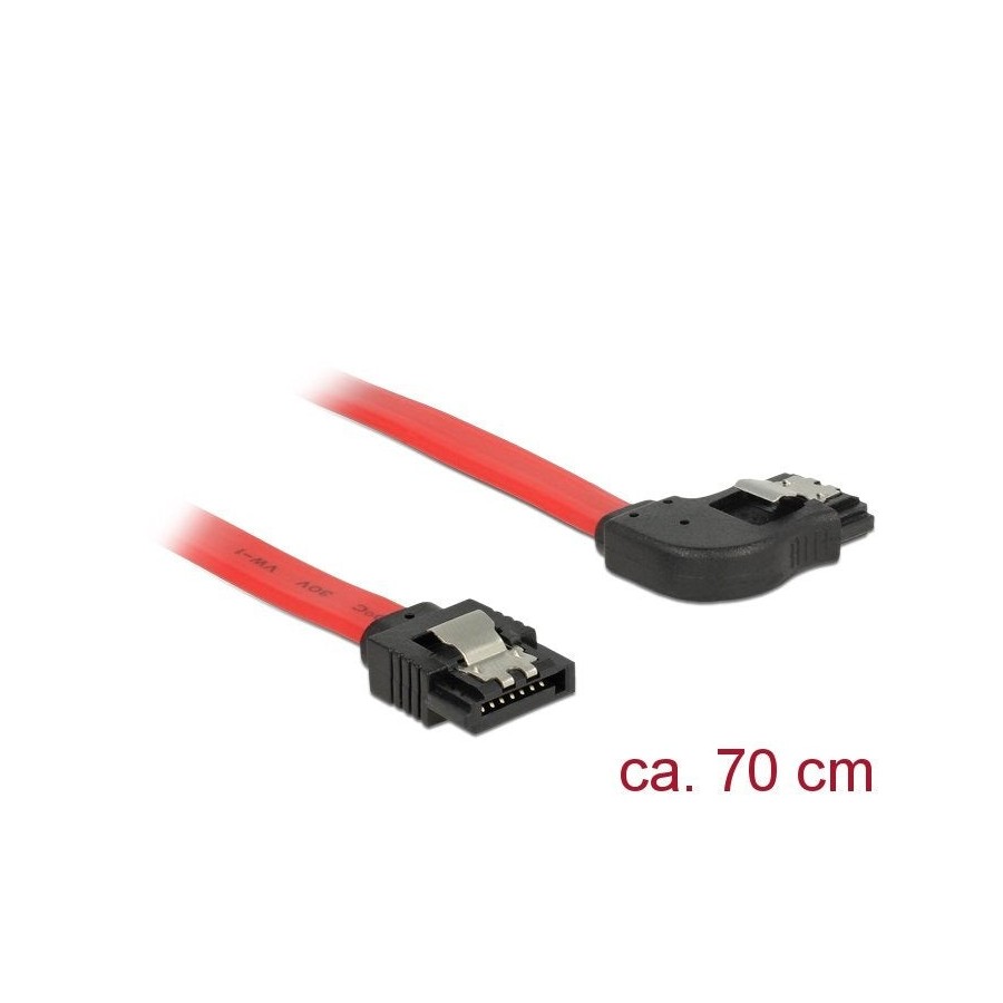 Delock cable sata 6 gb/s macho gerade  sata macho recht