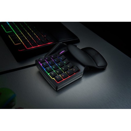 Razer teclado numerico con rueda de desplazamiento tartarus v2  8-way directional thumb