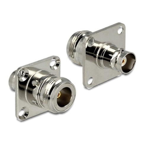 Delock adaptador n hembra bnc hembra para instalación