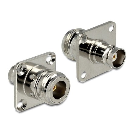 Delock adaptador n hembra bnc hembra para instalación