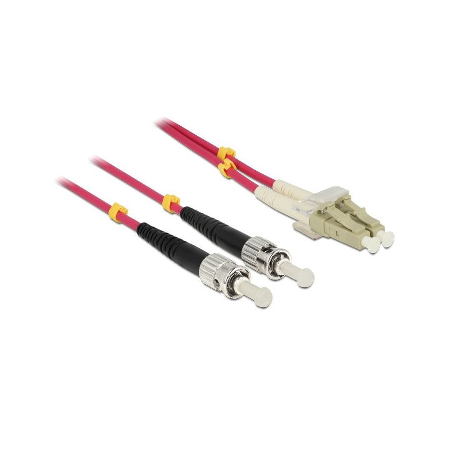 Delock cable de fibra óptica lwl lc/st 50/125 3m om4