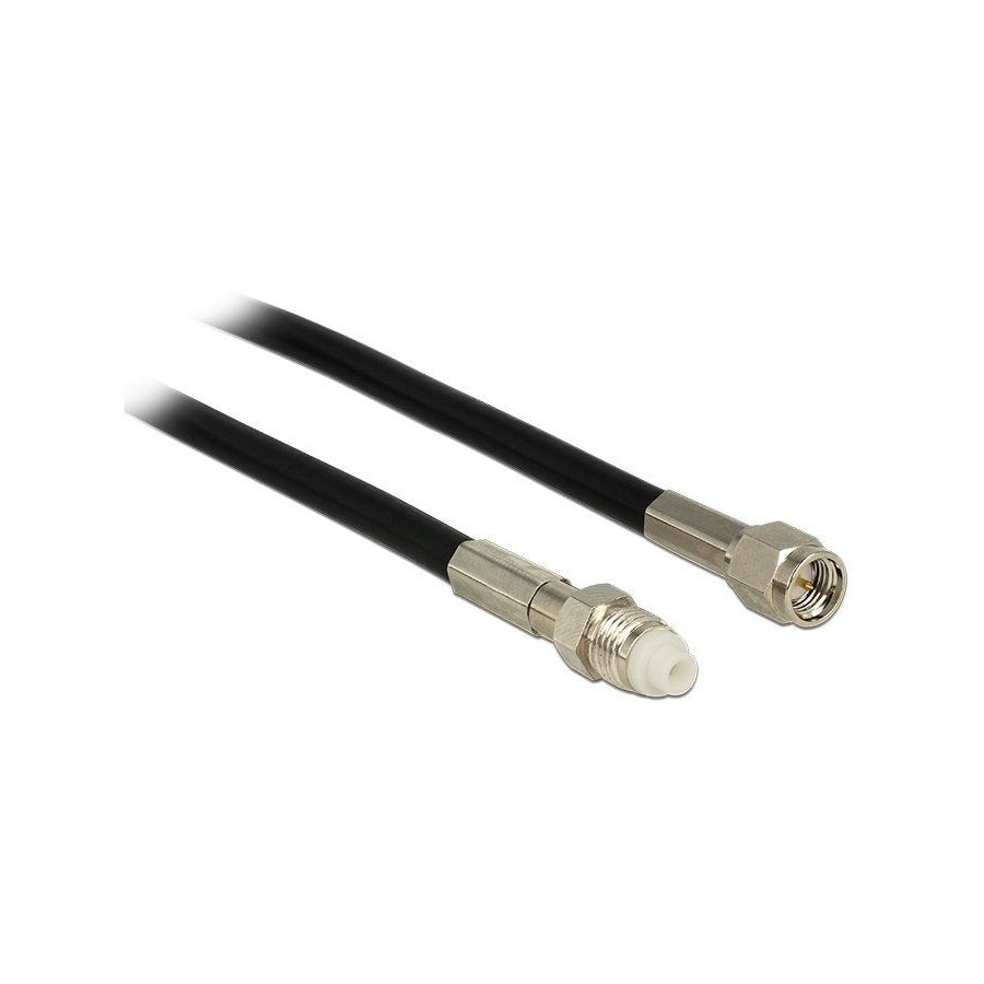 Delock cable de antena fme hembra  sma macho rg-58 10 m
