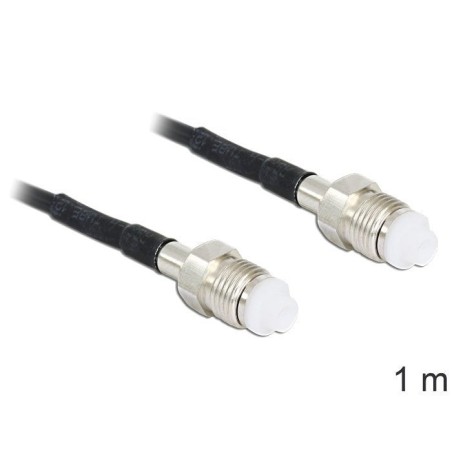Delock cable de antena fme hembra  fme hembra rg-174 1 m