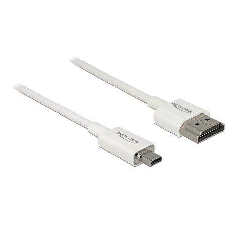 Delock cable hdmi a macho  hdmi micro d macho high speed with ethernet 3d 4