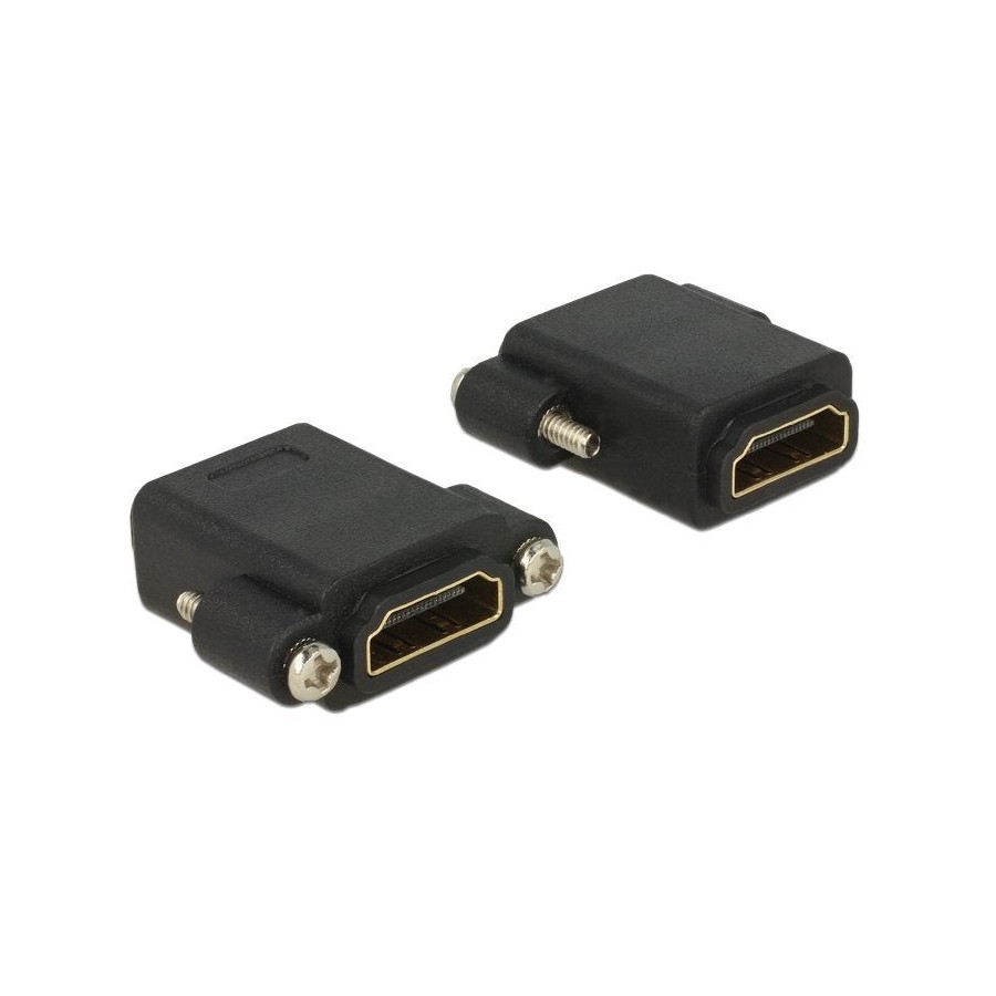 Delock adaptador high speed hdmi hembra  hdmi hembra am