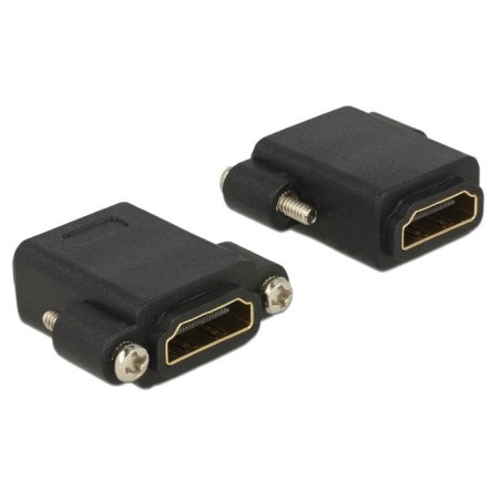 Delock adaptador high speed hdmi hembra  hdmi hembra am