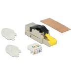 Delock 86485 conector rj45 cat.8.1 stp - (22 - 24 awg)