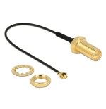 Delock cable de antena rp-sma hembra para instalación  mhf/ u.fl-lp-068 kompatibler