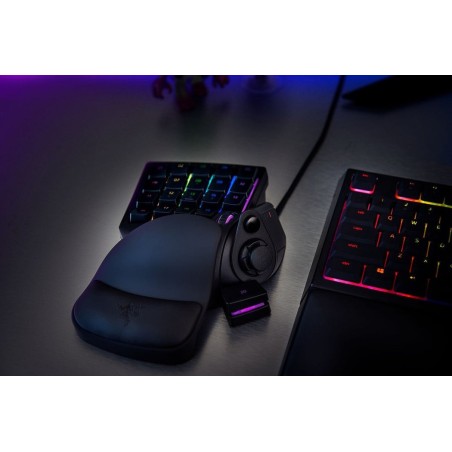 Razer teclado numerico con rueda de desplazamiento tartarus v2  8-way directional thumb