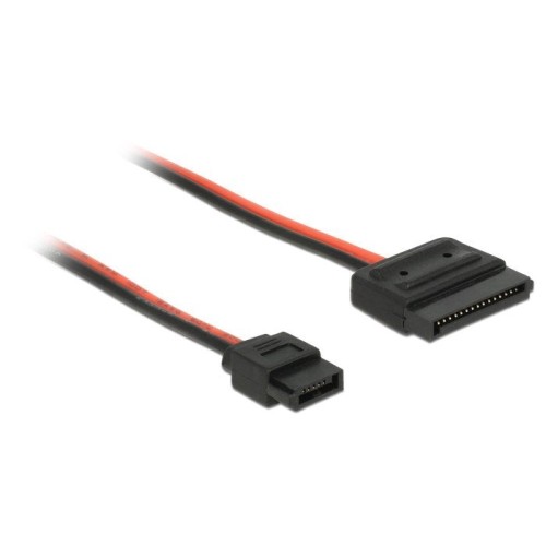 Delock cable power sata 15 pin macho slim 20 cm