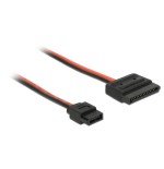 Delock cable power sata 15 pin macho slim 20 cm
