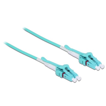 Delock cable de fibra óptica lc  lc multimodo om3 uniboot 5 m
