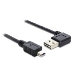 Delock cable easy-usb 2.0 typ-a macho  usb 2.0 typ mini-b macho 5 m