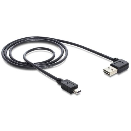 Delock cable easy-usb 2.0 typ-a macho  usb 2.0 typ mini-b macho 5 m