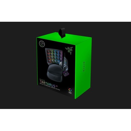Razer teclado numerico con rueda de desplazamiento tartarus v2  8-way directional thumb