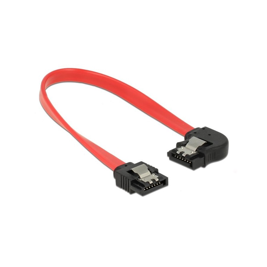 Delock cable sata 6 gb/s macho gerade  sata macho links