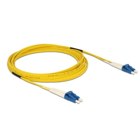 Delock cable de fibra óptica lc lc monomodo os2 5 m